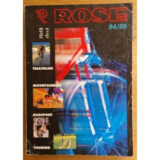 Rose Bike- und Teile-Katalog 1994/1995, 580 Seiten, gebraucht