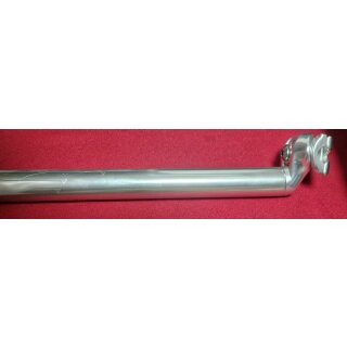 Kalloy Uno Alu-Sattelstütze, 27,2mm, 300mm, silber, wie Shimano XTR SP-M910, NEU