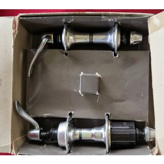 Shimano 600 Naben, HB-6207 Vorderradnabe + FH-6400 Hinterradnabe, NEU