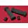 Moosgummi-Lenkergriffe, schwarz, Paar, inkl. End-Plugs, NEU
