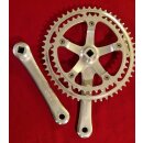 Shimano 600 FC-6400 Kurbeln, inkl. 42/52Z Biopace Kettenblätter, 170mm, silber, NEU