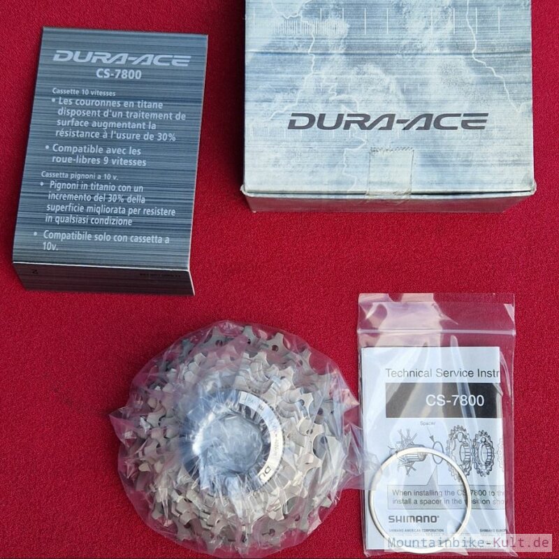 Groupe Shimano Dura Ace 10v 7800 - Équipements vélos