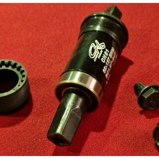 Chin Haur CH51 Innenlager, 4-Kant, inkl. Kurbelschrauben, 68mm, 127mm, NEU