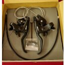 Shimano Deore DX ST-M075 STI Schalt-/Bremshebel, 3/7-fach, inkl. Züge/Außenhüllen, NEU, OVP