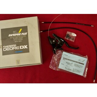 Shimano Deore DX ST-M075 STI Schalt-/Bremshebel, rechts, 7-fach, inkl. Züge/Außenhüllen, NEU, OVP