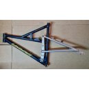 Santa Cruz Tazmon Fullsuspension Rahmen, ohne Dämpfer, 52cm, blau / silber poliert, made in USA, NEU
