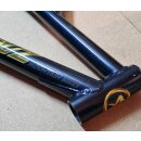 Santa Cruz Tazmon Fullsuspension Rahmen, ohne Dämpfer, 52cm, blau / silber poliert, made in USA, NEU