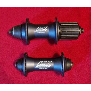 Shimano Deore LX HB-M570 / FH-M570 Nabensatz, 32 Loch, 9-fach, NEU