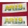 Sachs ARIS Aufkleber, 2er-Set, gelb/blau, 60x20mm, NEU