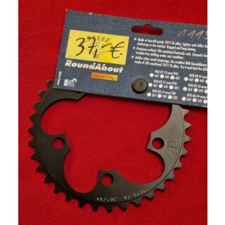BBB BCR-02 Kettenblatt, CNC-gefräßt, 94mm Compact Lochkreis, 36 Zähne, schwarz, NEU
