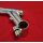 CrMo Vorbau, 1" Standard, 65mm, 25°, integrierte Zugführung, chrom, NEU