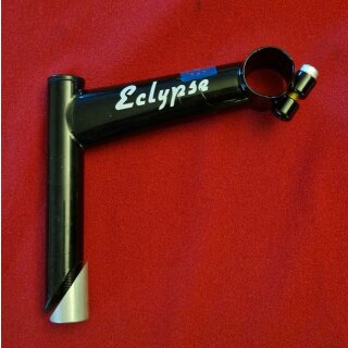 ITM Eclypse CrMo-Vorbau, 1", 115mm, 5°, schwarz, made in Italy, NEU, Lagerspuren