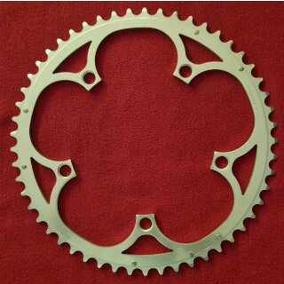 Campagnolo C Rennrad Kettenblatt, 53 Zähne, 135mm Campagnolo-Lochkreis, Alu, silber, NEU
