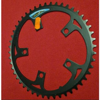 Sakae Roundtech Powerring Kettenblatt, 48 Zänne, 110mm Standard Lochkreis, schwarz, NEU