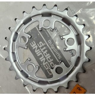 Shimano SG I-24 Stahl Kettenblatt, 58mm Compact Lochkreis, 24 Zähne, silber, NEU