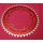 TUF-NECK USA BMX Alu Kettenblatt, 110mm Lochkreis, 44 Zähne, rot, gebraucht