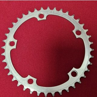 Shimano FJ S Rennrad Kettenblatt, Alu, 40 Zähne, 130mm Lochkreis, silber, gebraucht