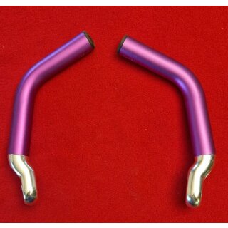Adjustable Barends, Alu, lang, drehbar, purple, NEU