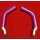 Adjustable Barends, Alu, lang, drehbar, purple, NEU