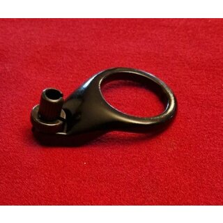 Alu Bremszuggegenhalter, 31,8mm, für geschraubte 1 1/4" Steuersätze, schwarz, NEU