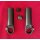 Alu Barends, extra dicker Durchmesser, Alu, kurz, schwarz matt, NEU