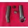 Alu Barends, extra dicker Durchmesser, Alu, kurz, schwarz matt, NEU