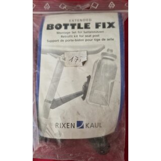Rixen Kaul Bottle Fix Sattelstützen Adapter für Flaschenhalter, NEU
