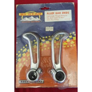 Hi-Gear RocknRoad Barends, Alu, silber, inkl. Lenkerstopfen, NEU