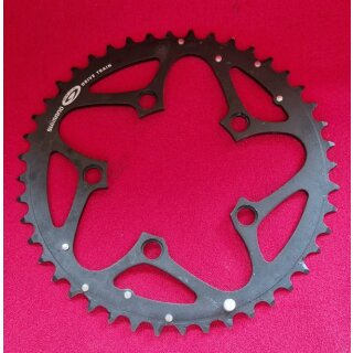 Shimano Mega 9 Drive Train Kettenblatt, 3x9-fach, 94mm Compact Lochkreis, 44 Zähne, schwarz, NEU