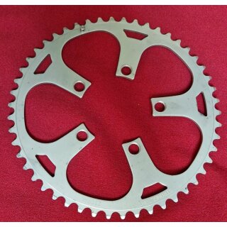 Stronglight Rennrad Kettenblatt, 50 Zähne, 86mm Lochkreis (Stronglight 99), Alu, silber, NEU