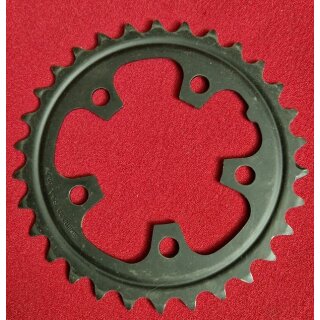 Shimano SG-X 30-D Kettenblatt, Stahl, 74mm Standard Lochkreis, 30 Zähne, schwarz, aus Neurad