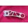 Modolo OXO Vorbau, cnc, 1 1/8" Ahead, 115mm, -10°, silber, NEU