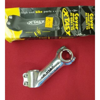 X-Tasy 1" Ahead Vorbau, 80mm, 40°, silber, NEU