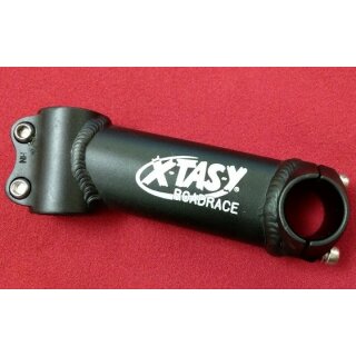 X-Tasy Roadrace Rennrad-Vorbau, 1" Ahead, 130mm, -10°, 25,4mm Lenkerklemmung, schwarz matt, NEU