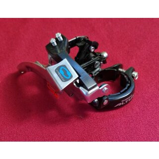 Shimano Altus FD-M310 Umwerfer, 34,9mm / 31,8mm, dual-pull (TP/DP), Top-Swing, 3x8, NEU