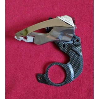 Shimano XTR FD-M950 Umwerfer, e-Type mit Carbonplatte, Down-Pull, Top-Swing, NEU