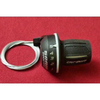 Sram MRX  Comp Schalthebel, 5-fach, rechts, inkl. Schaltzug, 1:2 Shimano-kompatibel, NEU