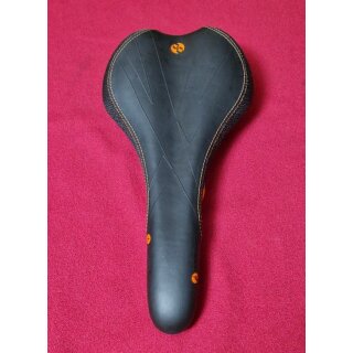SDG Rennsattel, Cr-Mo Gestell, schwarz/orange, NEU