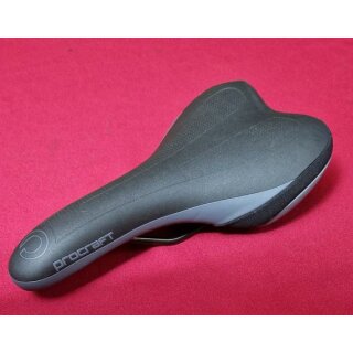 Procraft Sattel, schwarz/grau, NEU