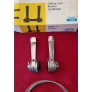 Sachs Huret Rennrad-Schalthebel, 2/7-fach, silber, NEU in...