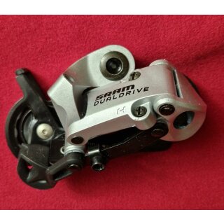 Sram DualDrive Schaltwerk, 1:1 Verhältnis, silber, NEU