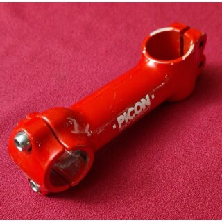 Corratec Picon Vorbau, 1 1/8" Ahead, 105mm, 10°, rot, aus Neurad