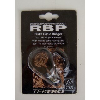Tektro RBP Bremszuggegenhalter, 31,6mm, 1 1/4", schwarz, NEU, NOS