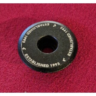 Cube Steuersatzkappe, Ahead-Cap, 1 1/8" Ahead, schwarz matt, aus Neurad