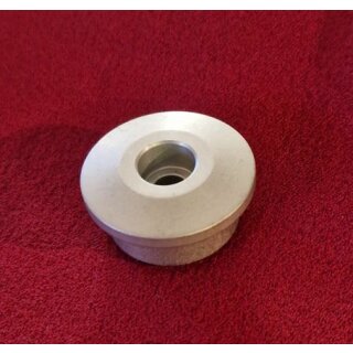 Alu Steuersatz-Kappe, Ahead-Cap, cnc-gefräßt, 1 1/8", silber matt, NEU