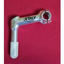 X-Tasy Alu Vorbau, 1 1/8“, 115mm, 10°, silber, NEU