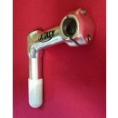 X-Tasy Alu Vorbau, 1 1/8“, 115mm, 10°, silber, NEU