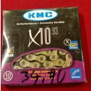 KMC X10 Kette, 10-fach, 114 Glieder, inkl. Kettenschloss,...