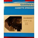 Shimano CS-HG200-7 HG Kassette, 7-fach, 12-32 Zähne,...