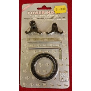 Power Hook Kabelhalter für Disc-Bremsleitungen, Vorderrad-Montage, NEU